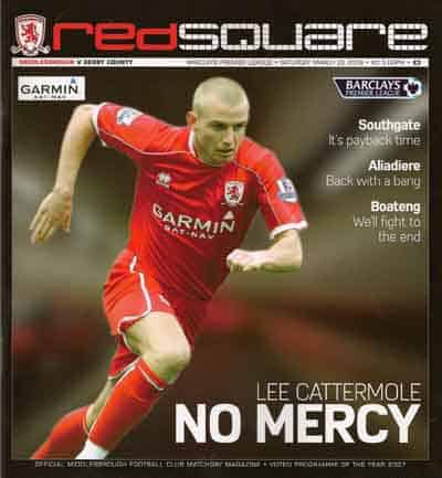 Middlesbrough FC v Derby County FC